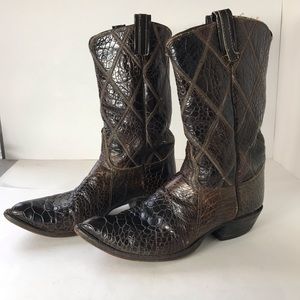 Tony Lama Black Label, Cowboy Boots Used Condition